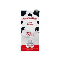 Leche Liquida Australian Entera 1 L