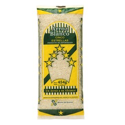 Arroz Blanco 454 g Cinco Estrellas