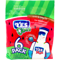 Yogurt Yes Cool Kiwi sandia 690 g 6 Pack