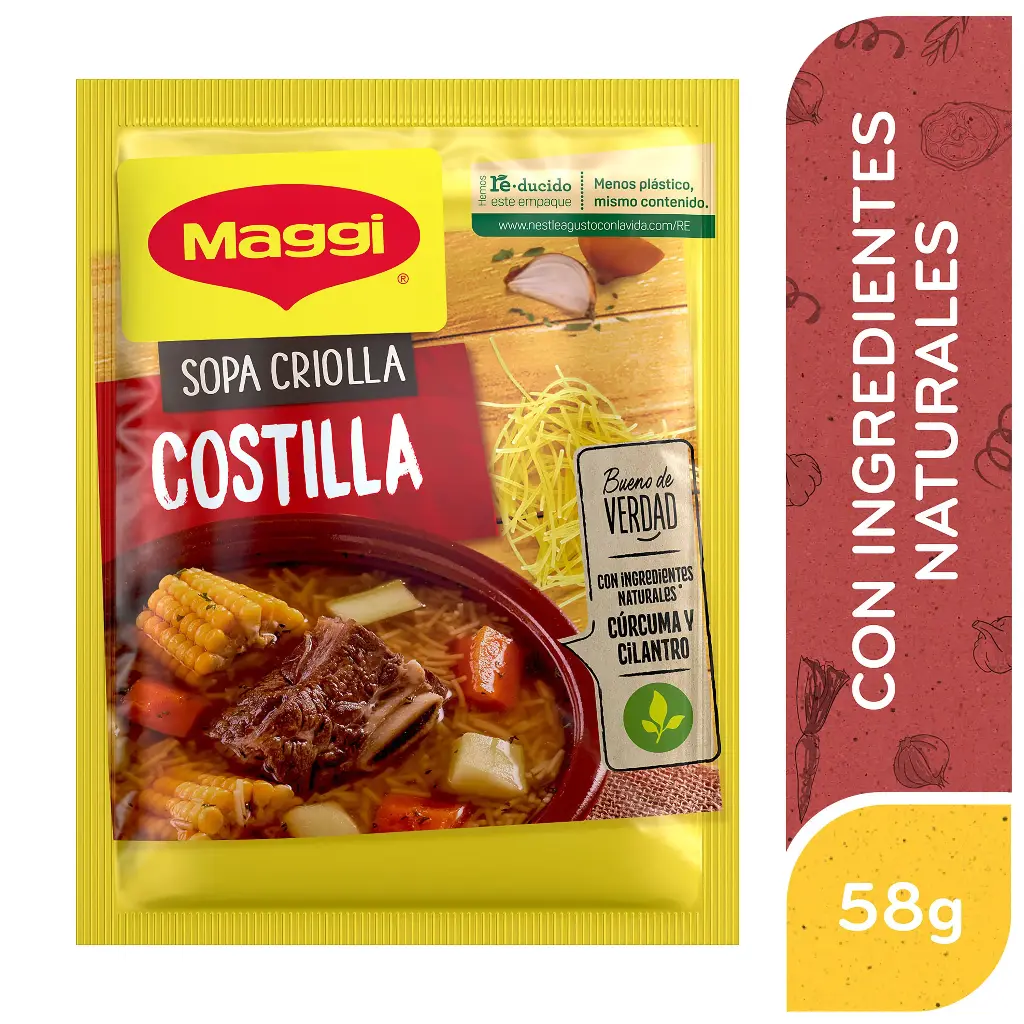 Sopa Maggi Costilla Criolla 58 g