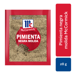 Pimienta Negra McCormick Molida  2.5g