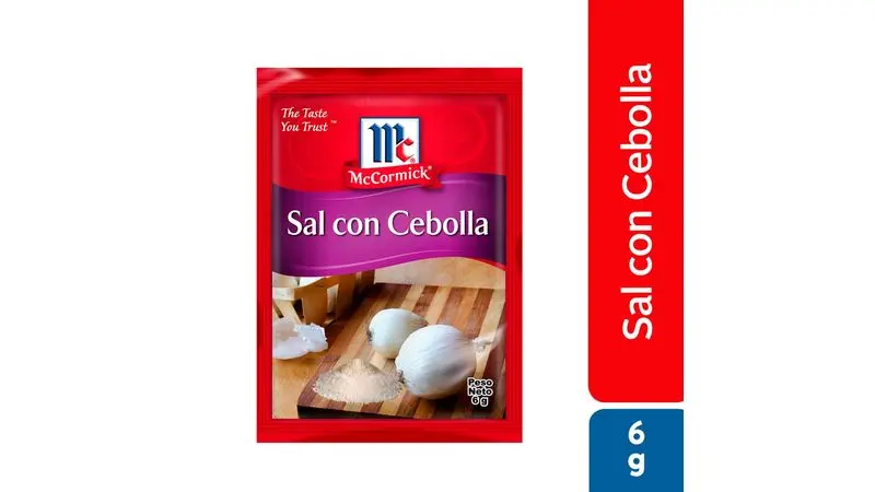 Sal Con Cebolla Mccormick 6g