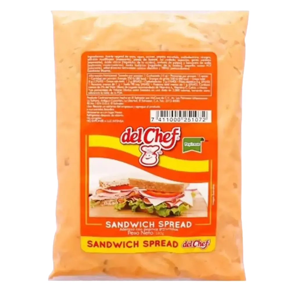 Sandwich Spread Del Chef 180 g Bolsa