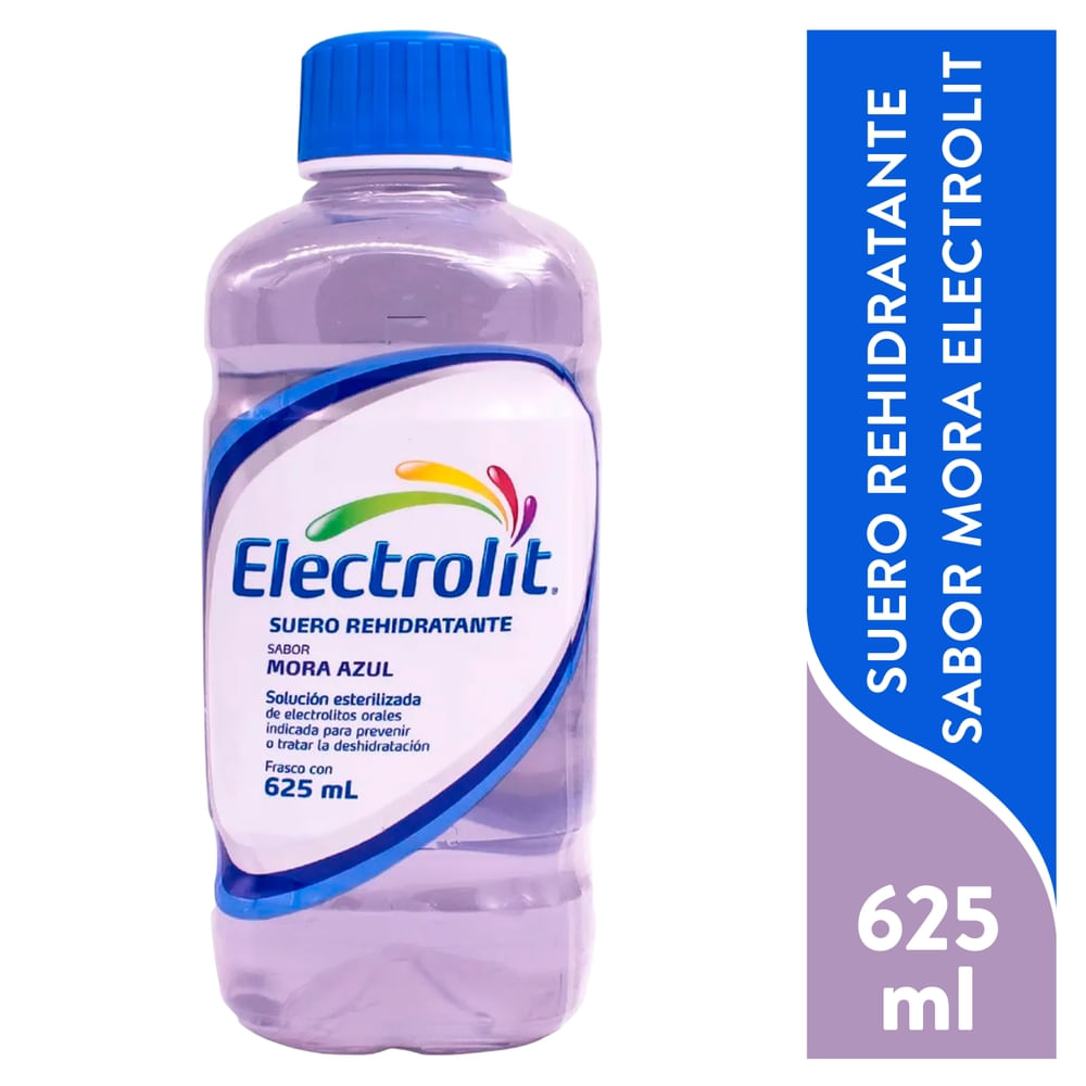 Electrolit Suero Rehidra Mora Azul 625ml
