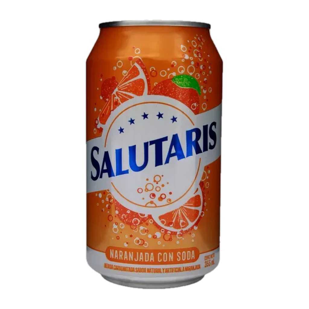 Gaseosa Salutaris Naranjada Lata - 355 ml