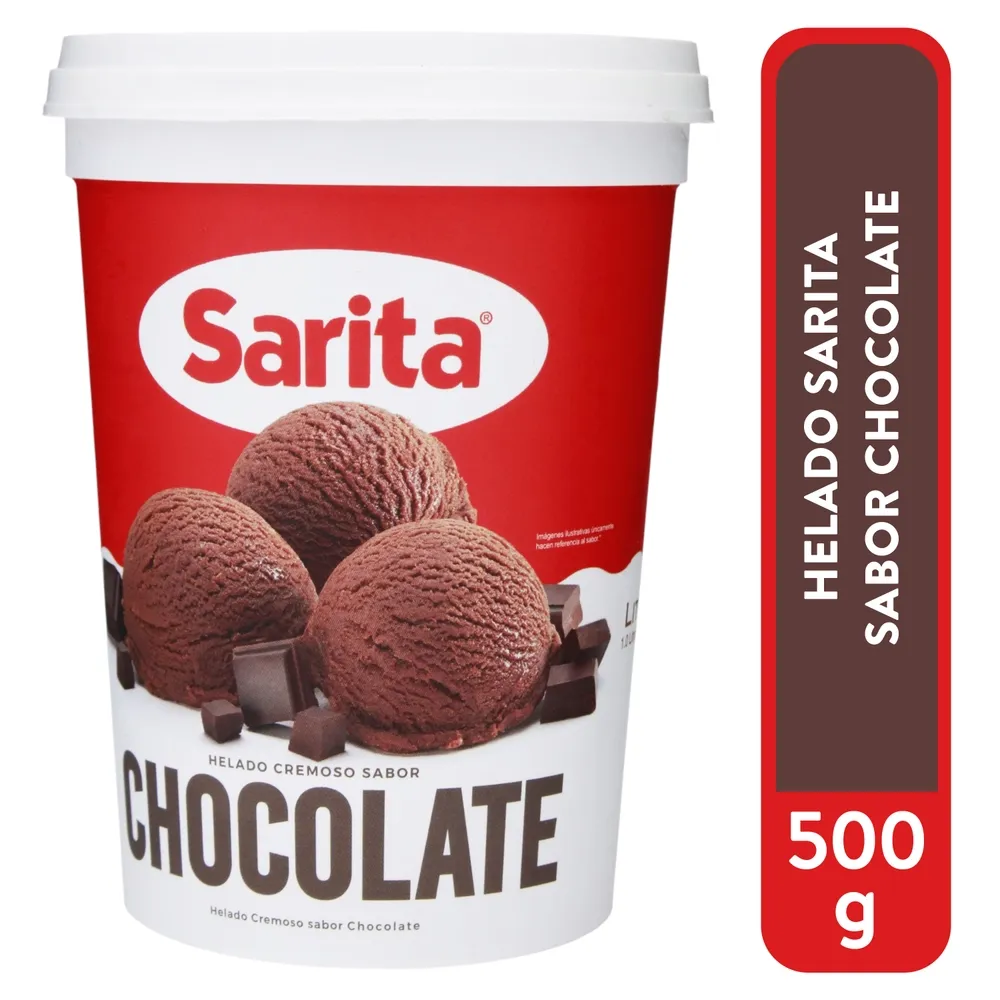 Helado Sarita Chocolate 500 g