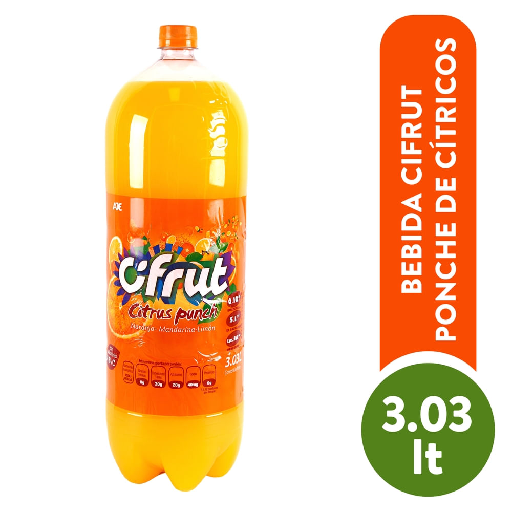 Jugo Citrus Big fruit punch - 3030 ml