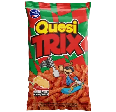 Quesi Trix Bocadeli Boquita De Maiz  Sabor Queso Con Picante 20 g 