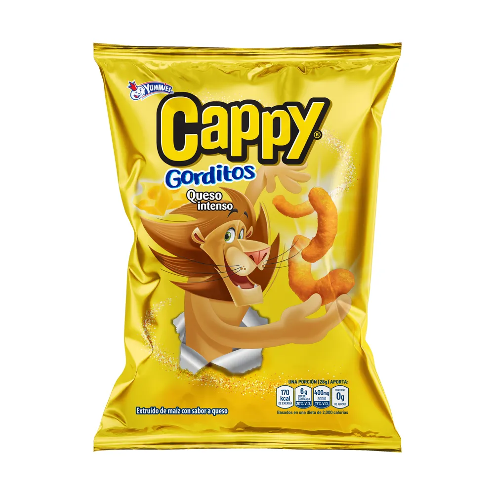 CAPPY GORDITOS YUMMIES QUESO 16 g
