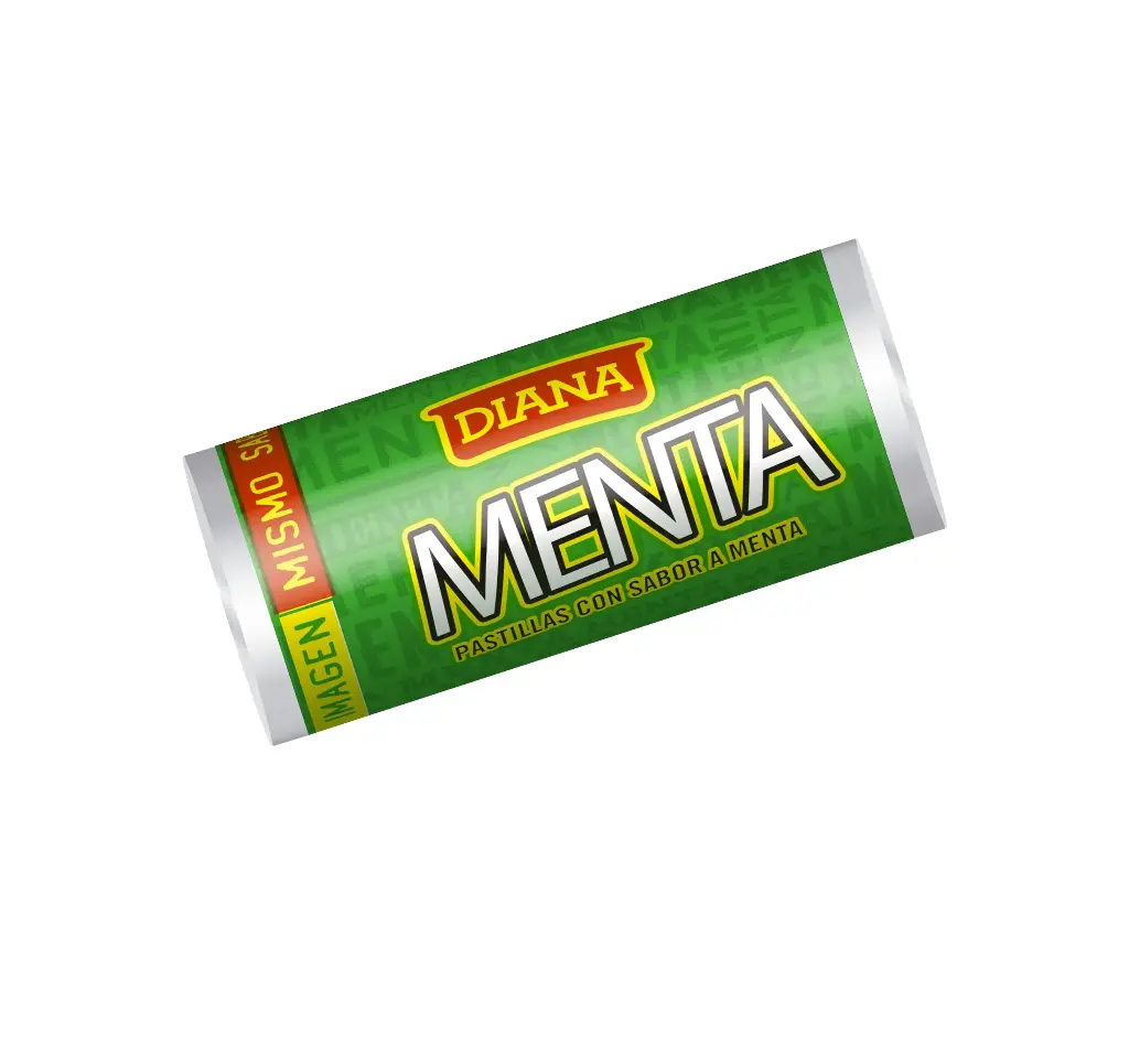 Pastillas con Sabor a Menta y Fruta Diana 