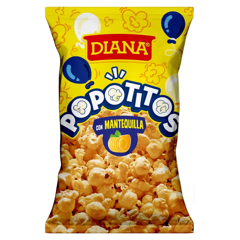 Popotitos  de mantequilla 12 g Diana 