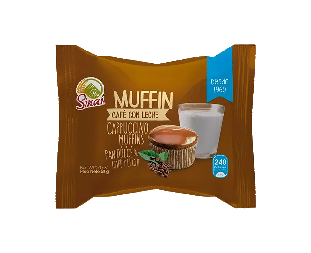 Muffin Cappuccino SINAI  58g 