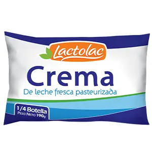 Crema Lactolac 1/4 botella