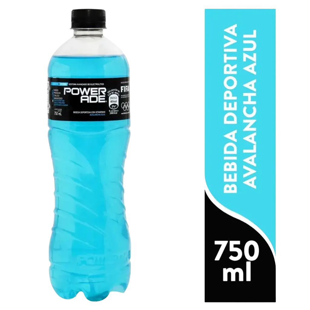 Bebida Deportiva Powerade Avalancha 750 mL
