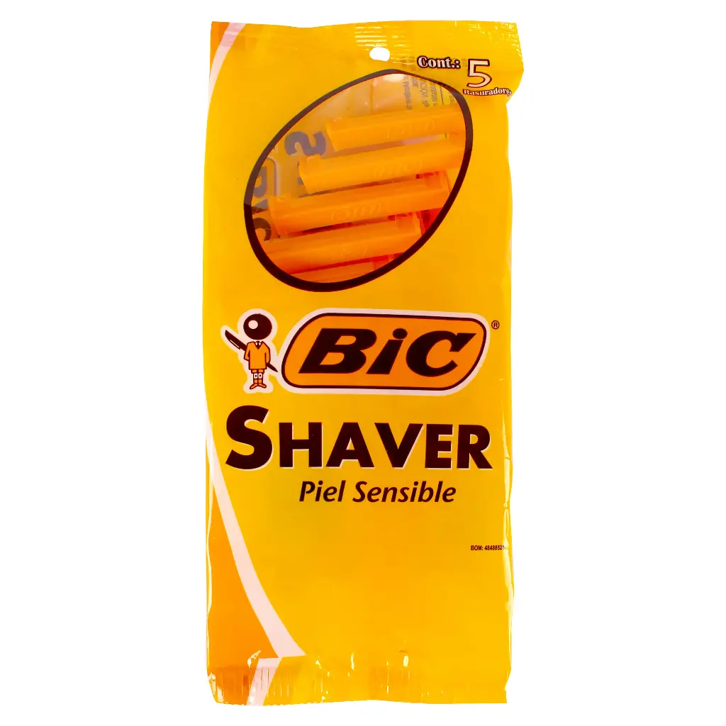 Prestobarba BIC Shaver piel Sensible unidad
