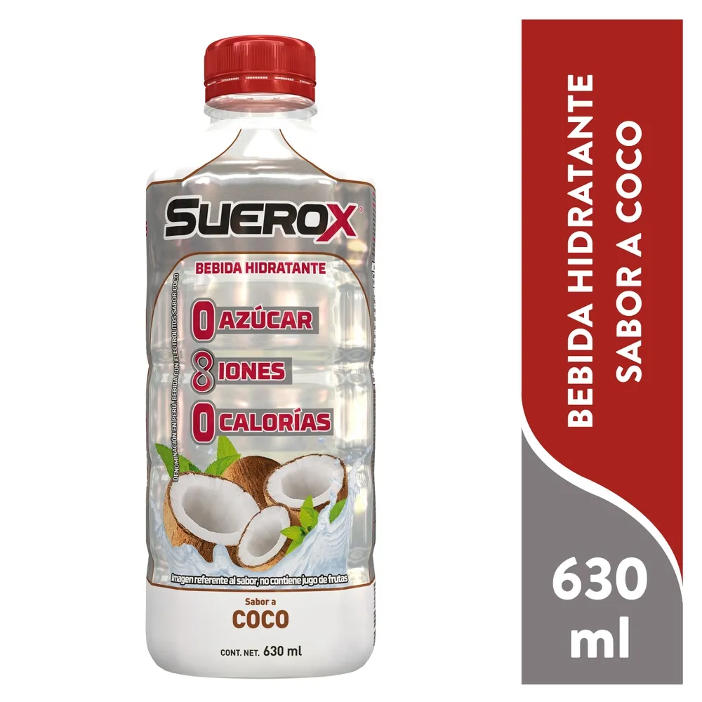 Bebida Hidratante Suerox 8 Iones Coco 630 mL 