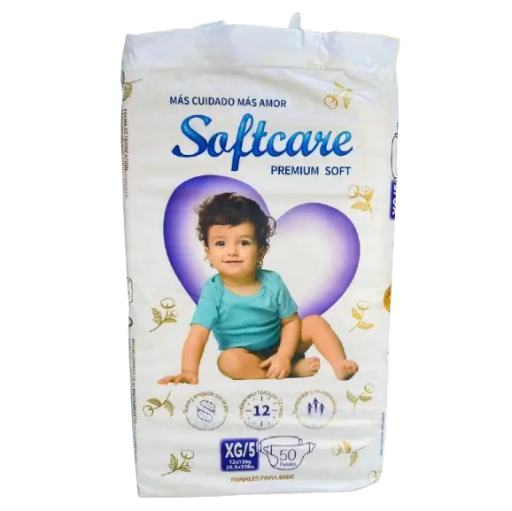 Pañal Softcare Premiun XG/5 unidades