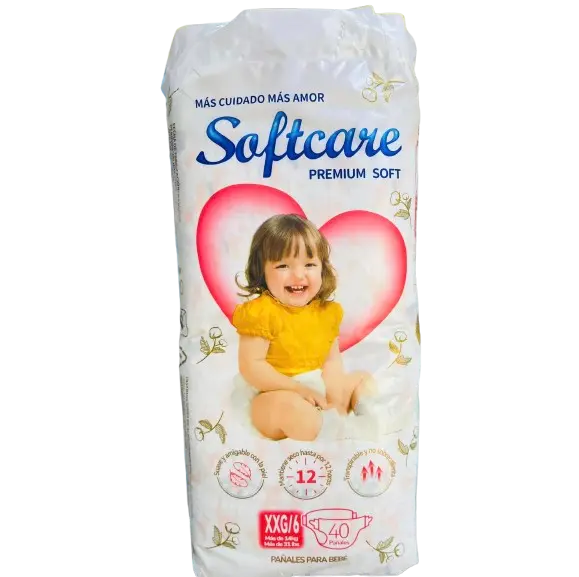 Pañal Softcare Premiun XXG/6 5 unidades 