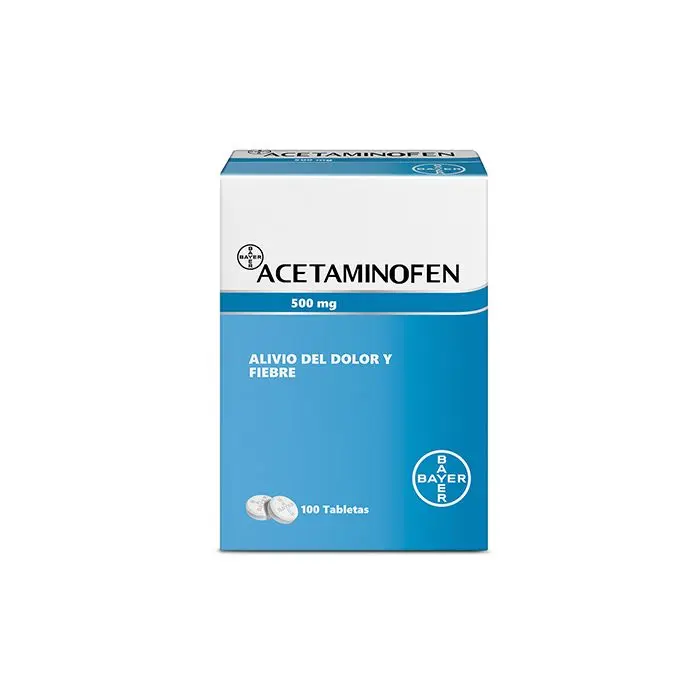 Acetaminofen Bayer 500mg