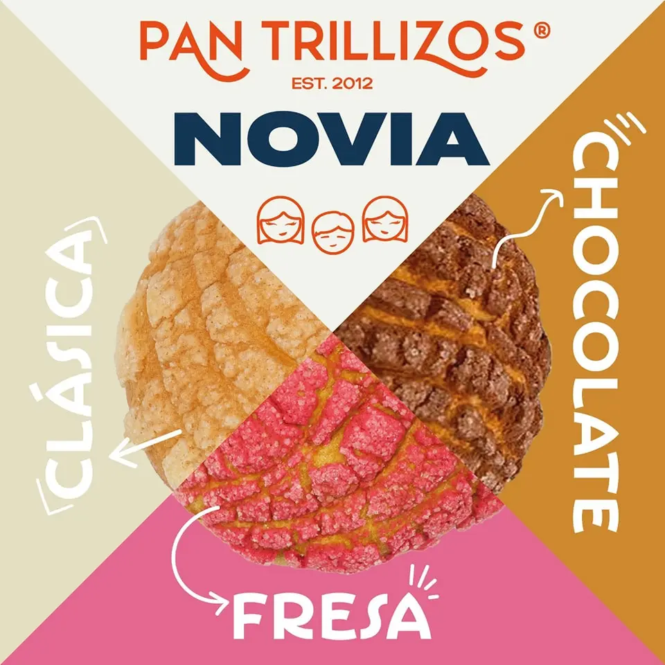 Pan Trillizos Novia Chocolate 56.7g  