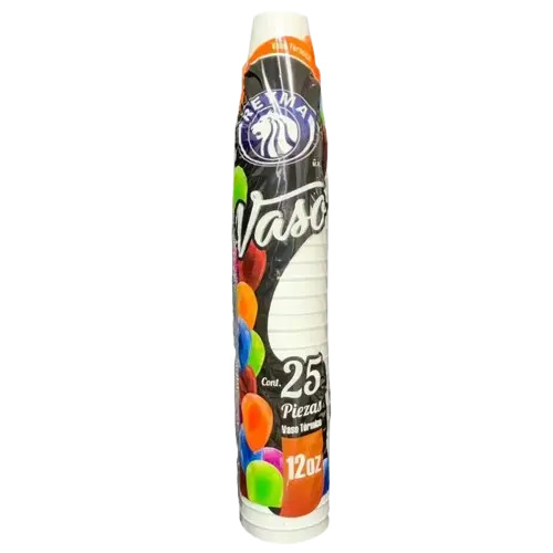 Paquete 25 vasos desechables #10 FOM