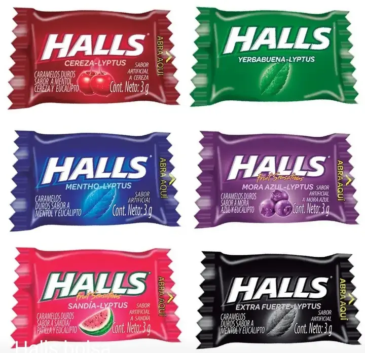 Caramelo Halls Surtido
