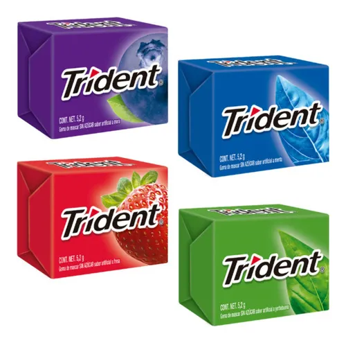 Goma De Mascar Trident surtido