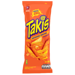 Boquitas Takis Intense Nacho Sabor Queso 28 g