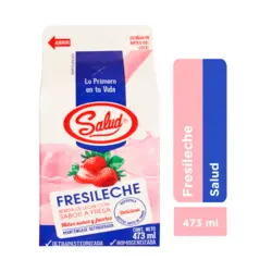 Bebida Leche Saborizada Salud Con Fresa 473 mL Cartón