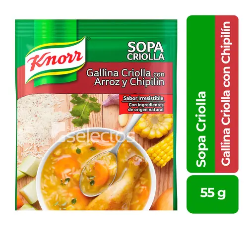 Sopa Knorr Gallina Chipilin 55 g 