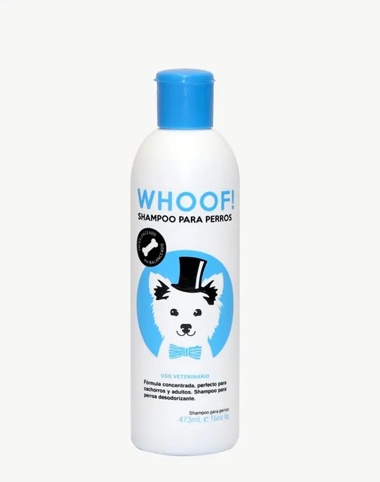 WHOOF SHAMPOO PARA PERRO DESODORIZANTE CLASICO 16 onz.