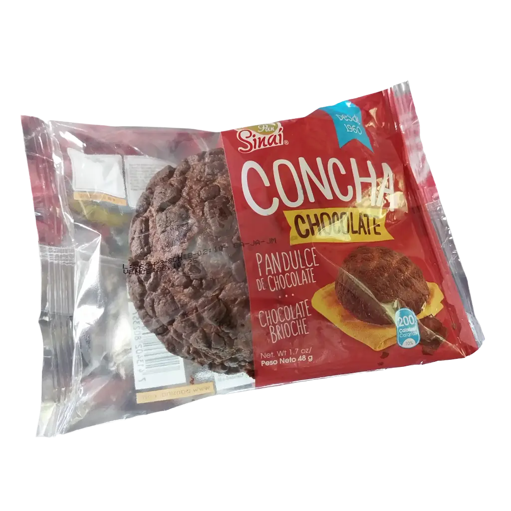 PAN CONCHA CHOCOLATE SINAI 48 G