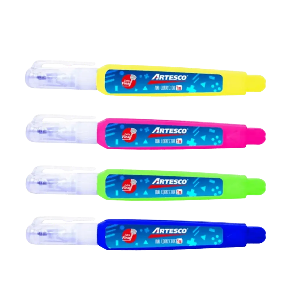 Corrector Artesco mini 4ml Tipo Lapicero
