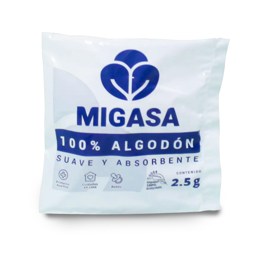 ALGODON MIGASA 2.5 g