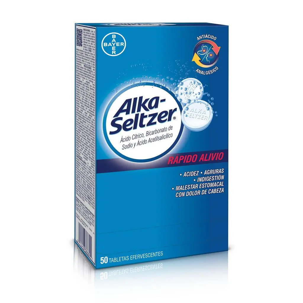 Alka-Seltzer Antiacido y Analgesico unidad