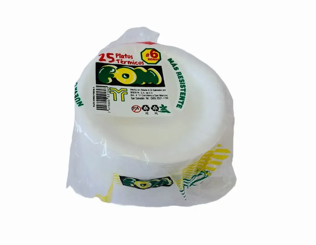 Paquete de Plato Papero #6 hondo