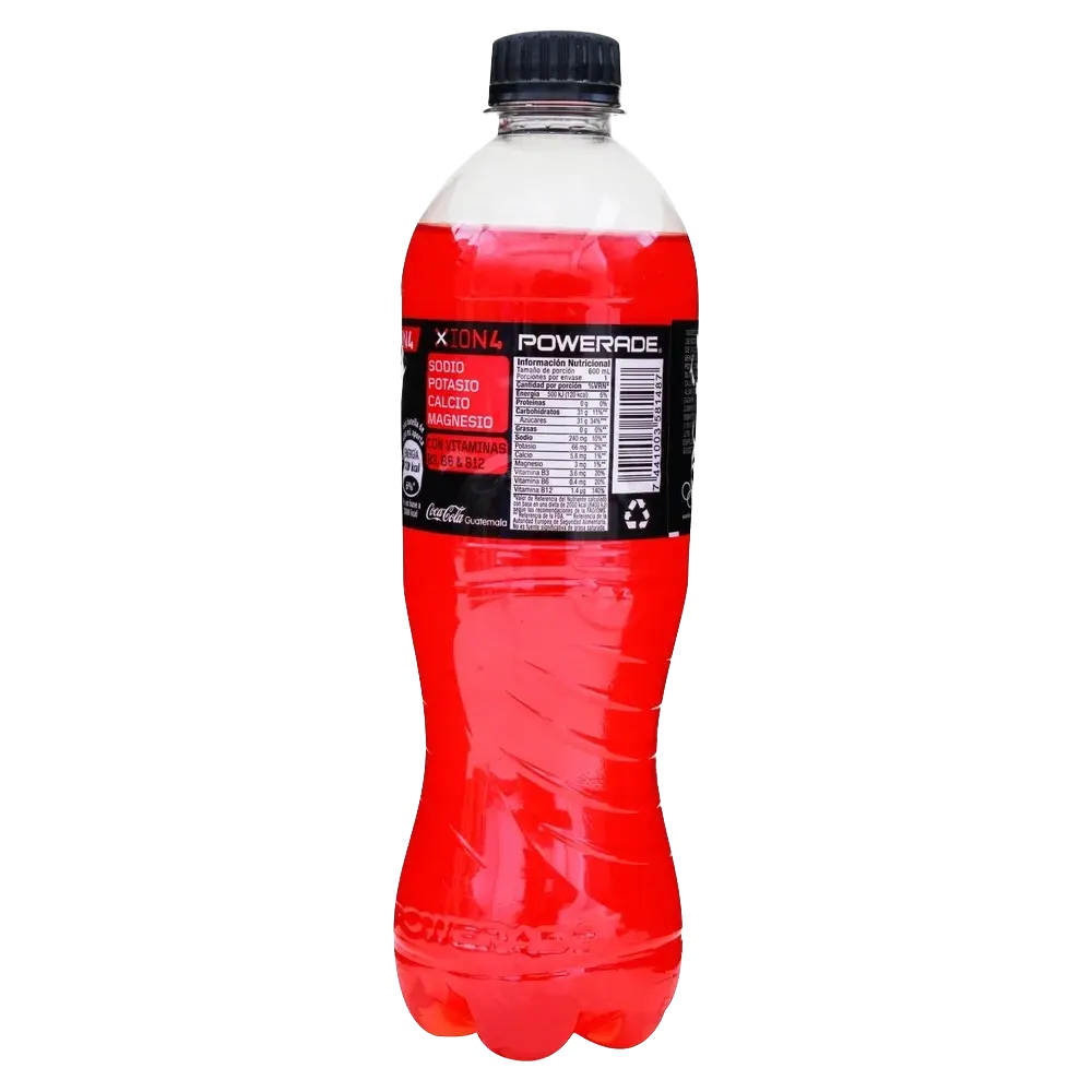 Bebida Deportiva Powerade Ponche de frutas 750 mL