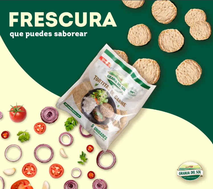 Tortitas De Carne Granja del Sol 5 unidades 125 g