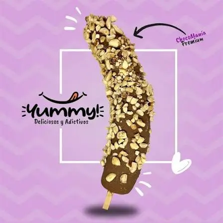 Chocobanano grande con Mani y Tradicional  