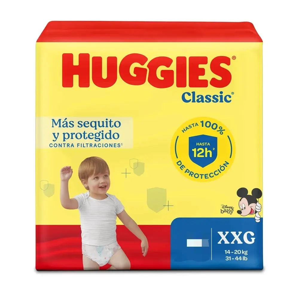  Pañales Huggies Classico XXG 5