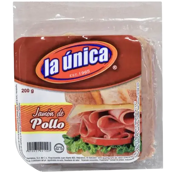 Jamon de Pollo La Unica 200 g