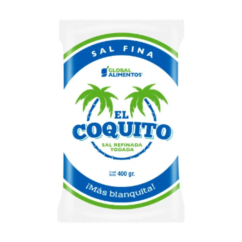 Sal Refinada Coquito 400g 