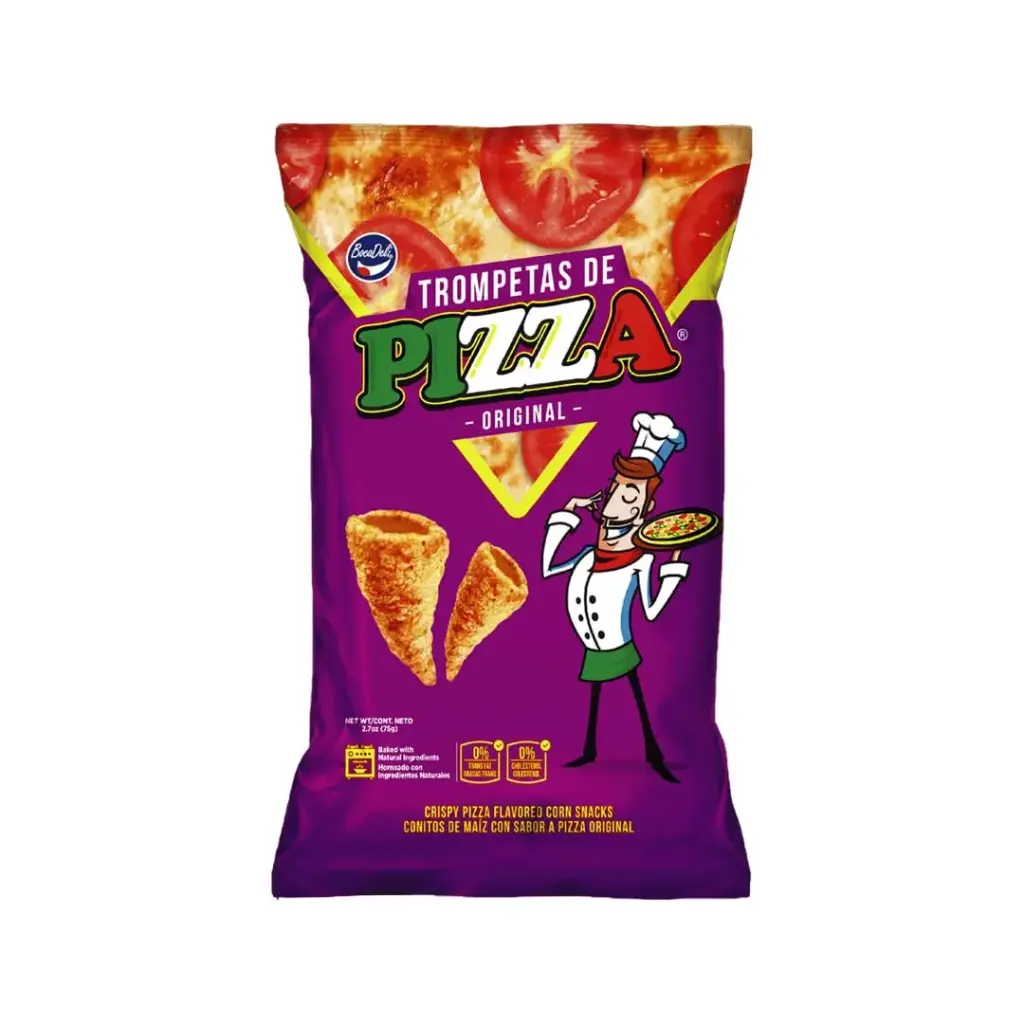 Trompetas De Pizza 30g Bocadeli
