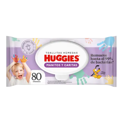 Toalla Húmeda Huggies 80 unidades 