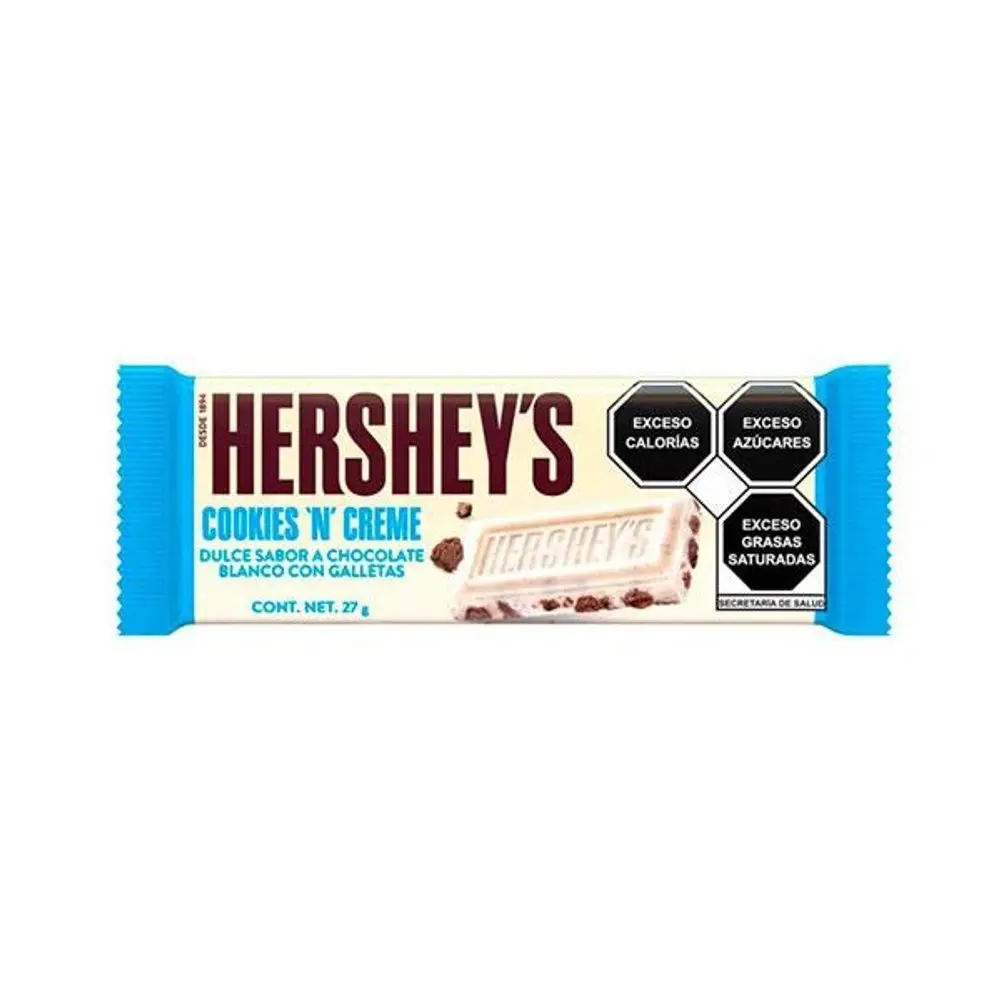 Barra De Chocolate Hersheys Cookies N Crema  27 g 