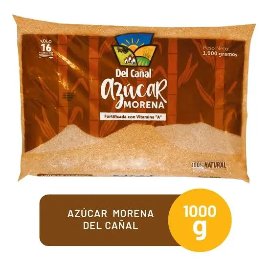 Azucar Morena 1 000 g Del Cañal