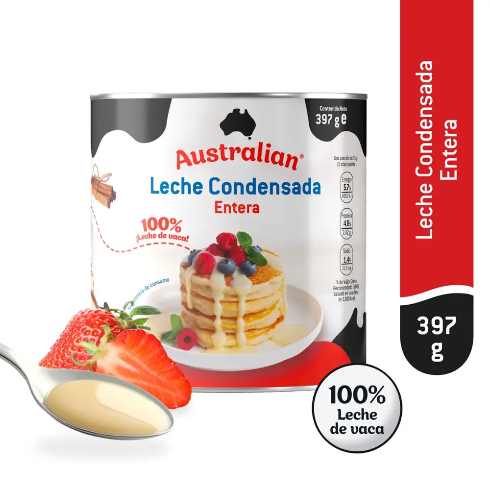 Leche Condensada Entera Australian 397 g
