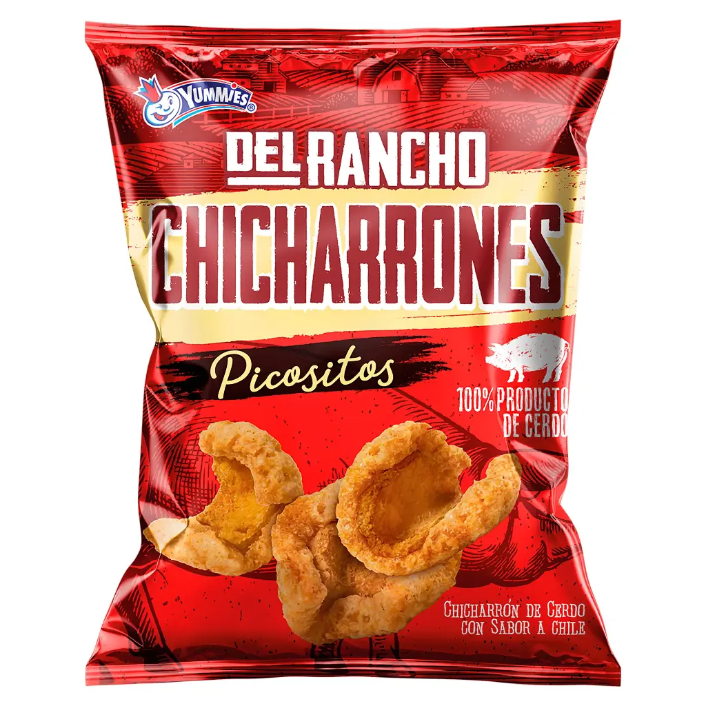 Chicharron Del Rancho Picosito Yummies 100 g