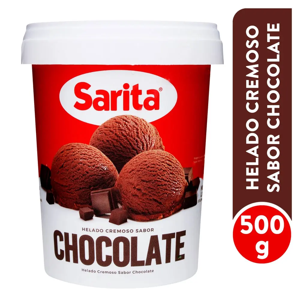 Helado de Chocolate Sarita 1L 
