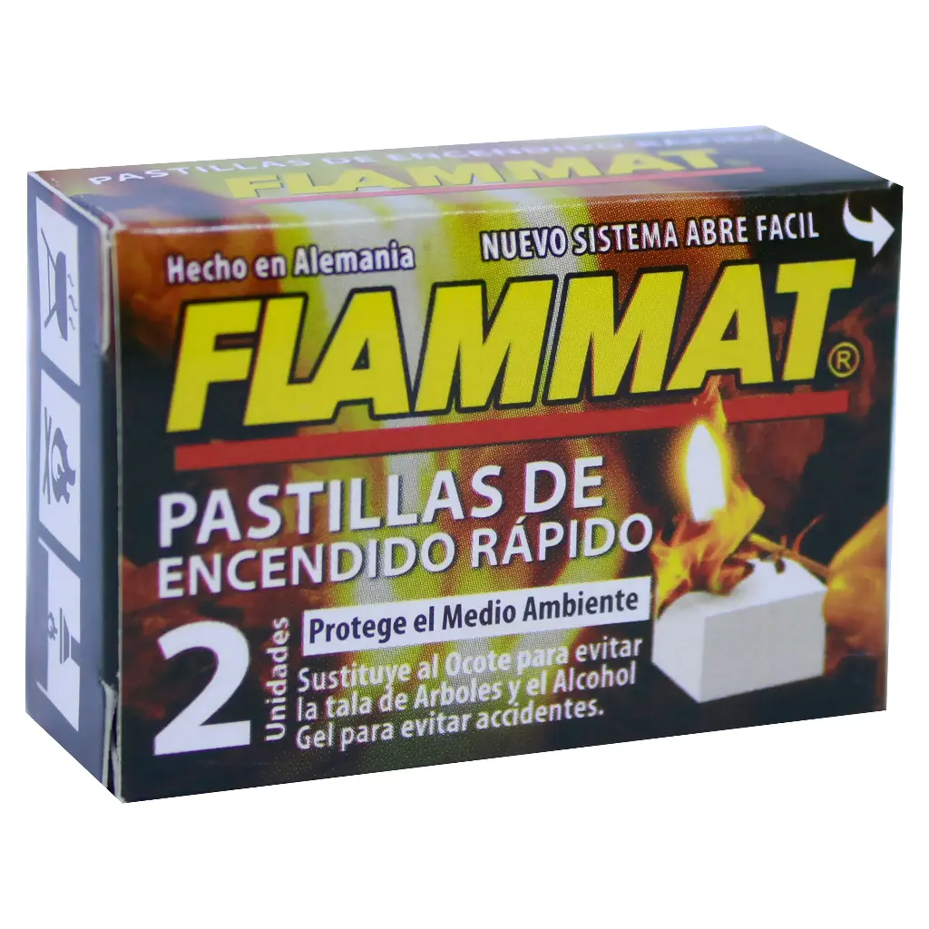 Fuego Instantaneo Flammat 2pack